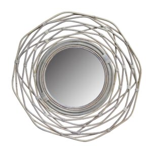 Espejo rattan