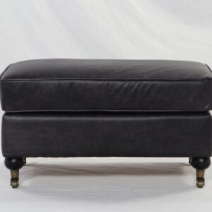 Pouf Cuero BLACK
