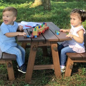 Set de Mesa niños Nogal