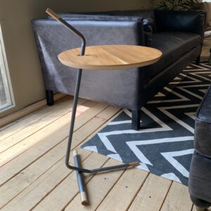 Mesa lateral Baston Gris