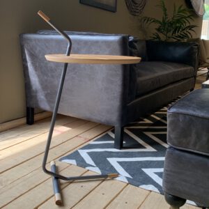 Mesa lateral Baston Gris