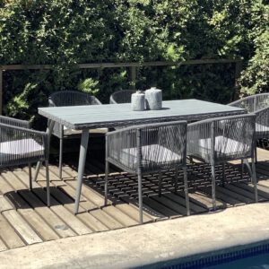 Set de comedor Náutica GRIS