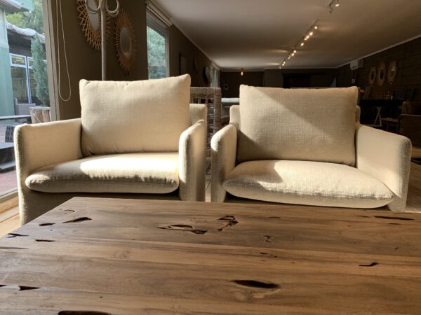 Sofa Single Minimal Lino yute