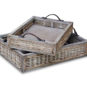 Set de Bandejas Rústicas