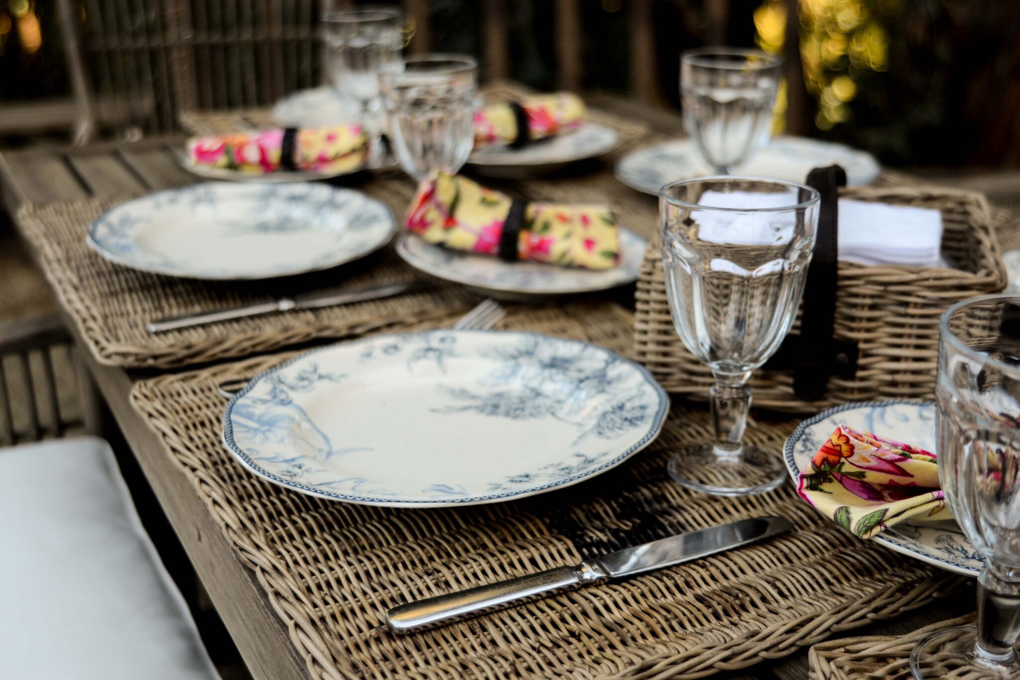 Set de Individuales Rattan – Único Diseño